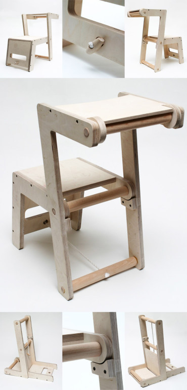 chair desk stool plywood portable Router