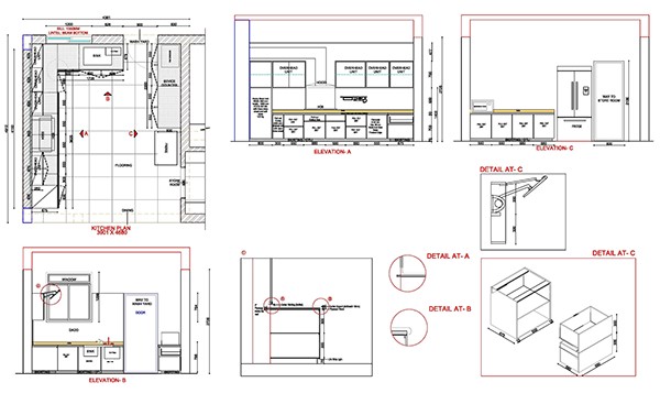 Kitchen Detailing on Behance