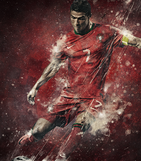 Nike  Ronaldo cristiano  Portugal  Football realmadrid  madrid soccer  digital  art CR7 messi  barcelona Photo Manipulation   wallpaper