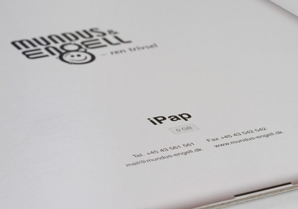 iPap iPad print mundus & engell DM Direct mail