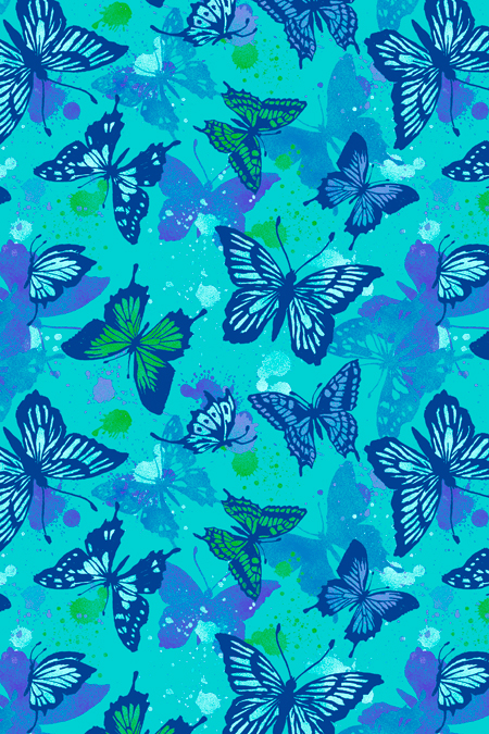 butterfly t-shirt graphic Tie Dye