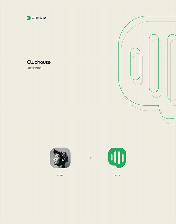 Clubhouse: Logo concept