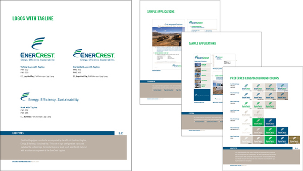 EnerCrest brand identity print Web Rocky Mountains rocky mountain region energy Collateral logo graphic guidelines Graphic Standards guidelines standards graphics Identity System identity Wyoming Colorado utah Montana oilfield oilfield services Travis Lee Travis Lee Travis Lee Design Infinite Scale Design Group Infinite Scale