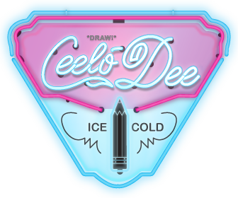 logo neon self