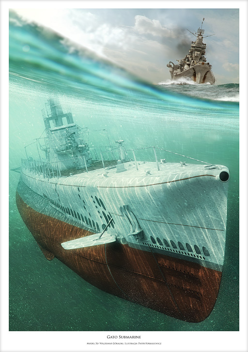 gat battleship submarine ww2