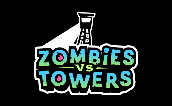 build casual game icons mobile tower UI zombie 2D assets