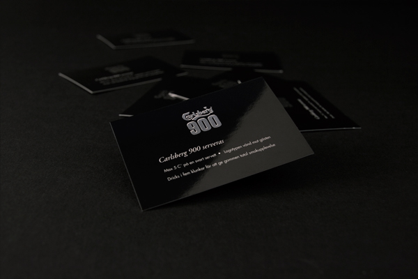 Carlsberg package promo Direct print