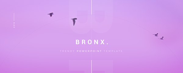BRONX - FREE Presentation Template