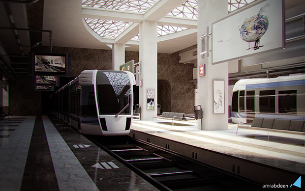 conceptual metro STATION