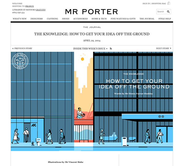 Mr Porter - How to get your idea off the ground