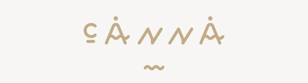 Canna font fresh Hiragana alien symbols lines type Harmony misterious modern Erik erdokozi