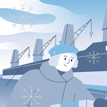 Christmas greeting card help Humanitarian ILLUSTRATION  postcard ukraine United Nations vector winter