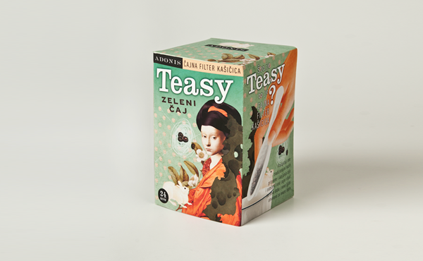 teasy becha vesna pesic coba&associates tea Classic collage jana orsolic Adonis package Coba studio