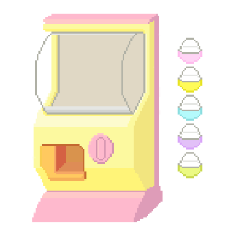 pixel Pixel art toy toy capsule machine machine gif