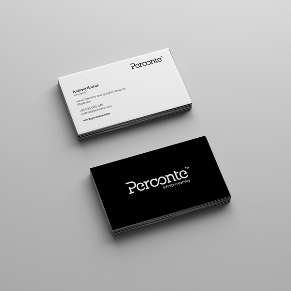 Perconte  logo Web www Corporate Identity branding studio poland Gdansk