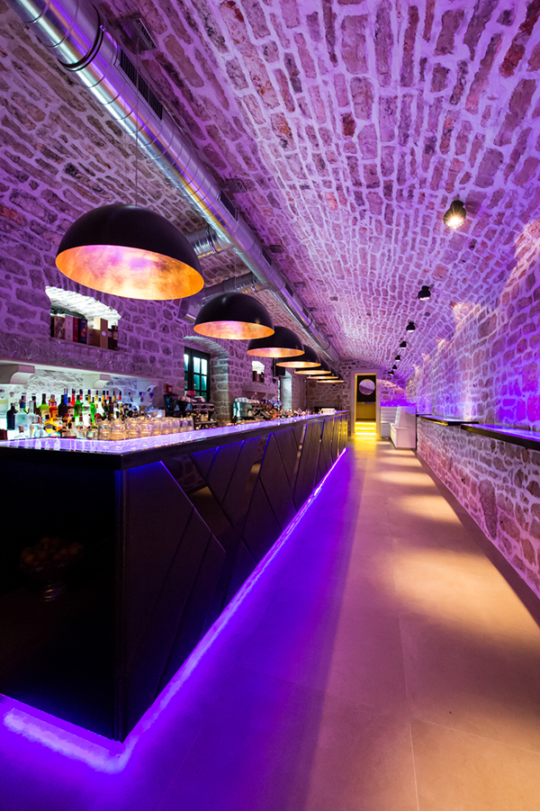 YOLO bar - interior and exterior