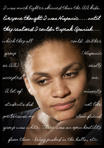 Mixed Race Photo Essay portrait bi-racial headshots Ethnic