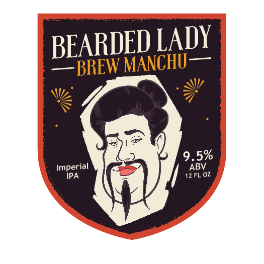 beer beard beardedlady brewery drink product