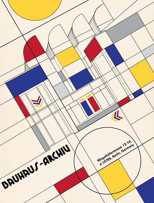 Bauhaus Archiv Berlin Poster On Behance