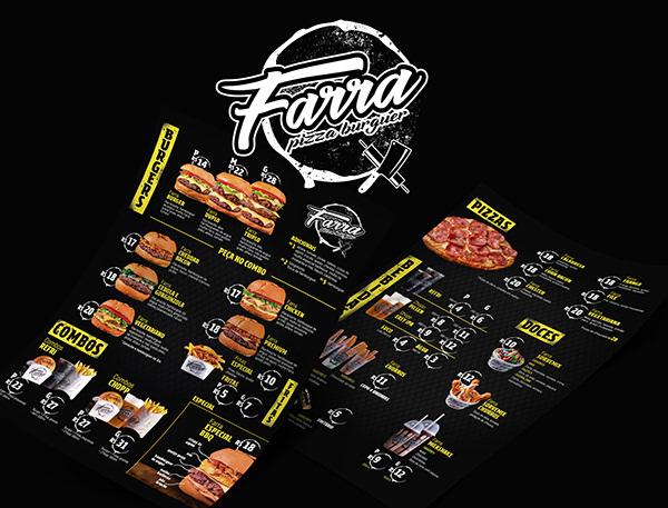 Farra Pizza Burger | Branding