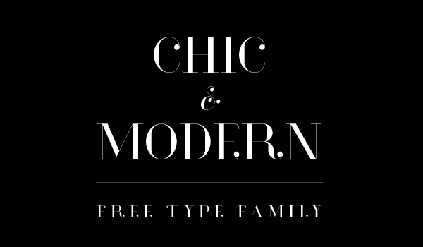 Moinzek Hendrick Rolandez glamor type Typeface font family free gratuit modern chic elegant French Unique Mode