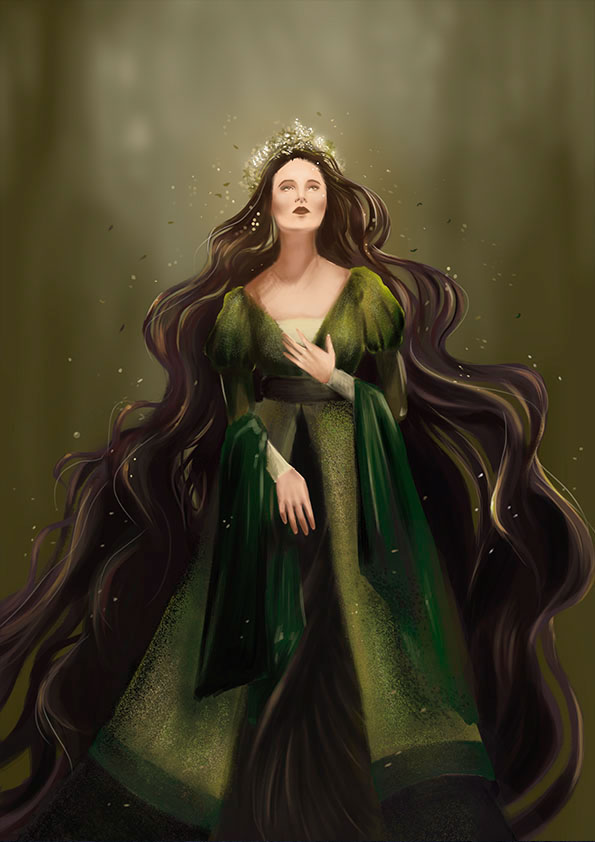 Digital Art  Tolkien fantasy art
