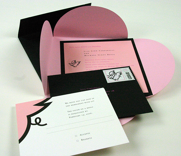 design identity invitation design package design  color shape whimsy humor
