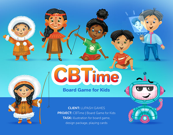 Board Game for Kids | Design&illustration
