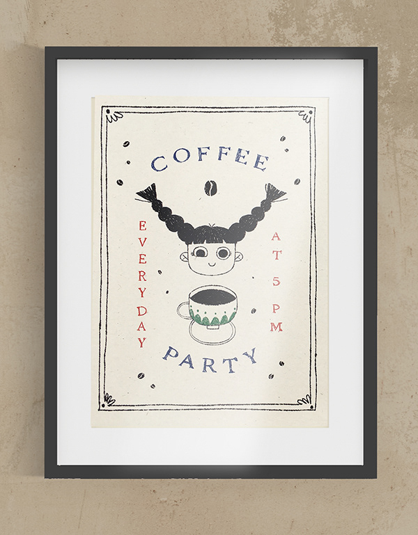 COFFEE PARTY Prints