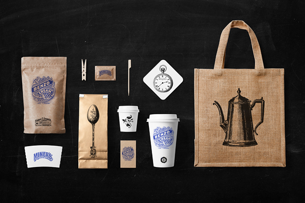 Download Free Coffee Stationery Mock Up On Behance PSD Mockups.