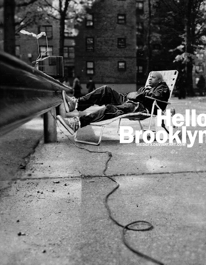 Brooklyn nyc iRed thth artwork hello brooklyn summer in brooklyn designish