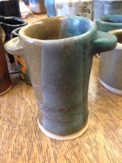 ceramics  clay glaze cylinders