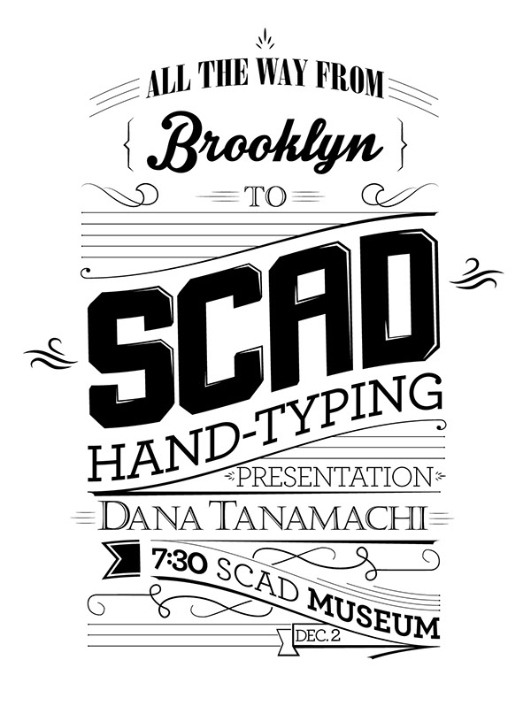 Dana Tanamachi SCAD Poster