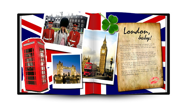 travel brochure of london