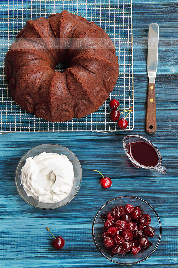 food photography food styling props props styling Natural Light cake black forest Cherries chocolate dessert