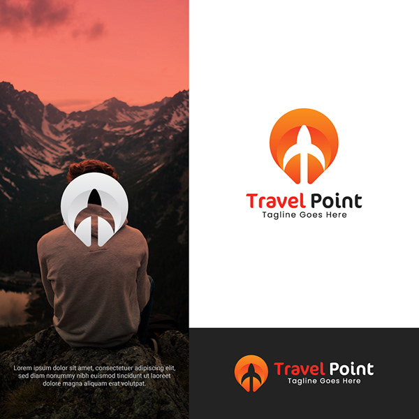 travel point logo Design