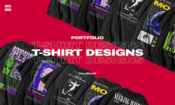 Tshirt Designs Portfolio 2021