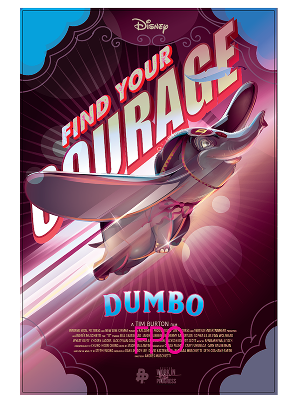 Dumbo 2019 Official Commission Vector On Aiga Member Gallery