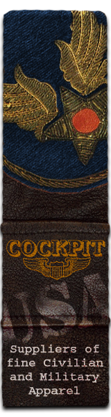 cockpit aviation air force usa america heritage vintage patch leather ads Military apparel affilate