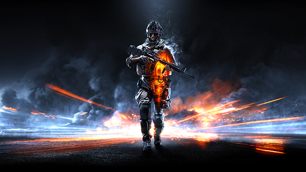 Battlefield 3 Key Art & Logo Design