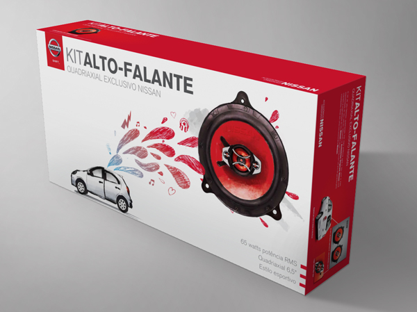 package Nissan  automotive Packaging