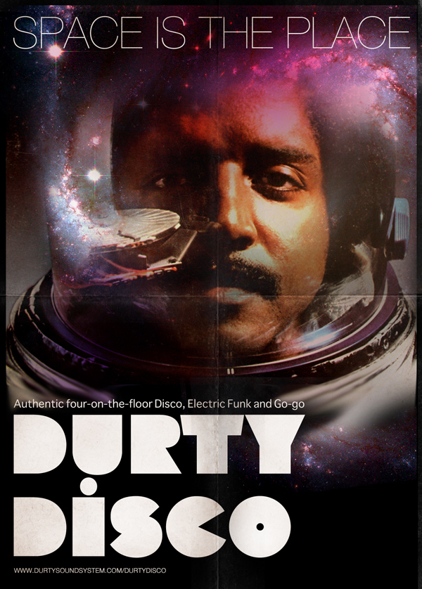 durty sound system  durty disco poster vinyl night  disco  nightclub southsea Block Party wine vaults portsmouth