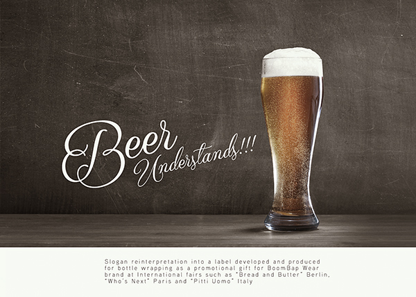 Label " Beer Understands "