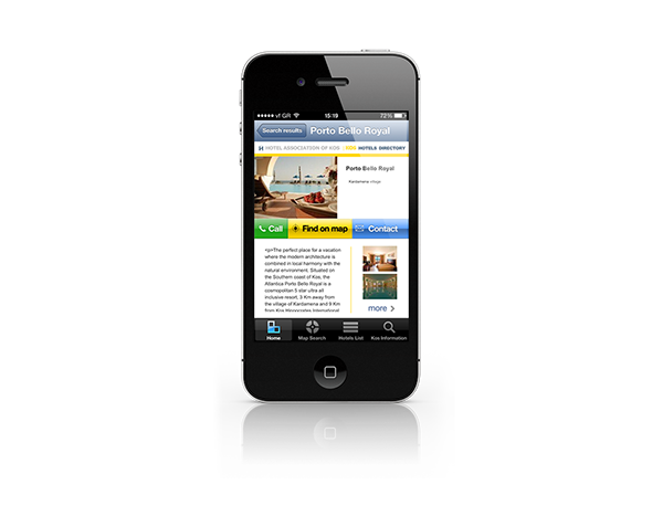hotel application iphone directory