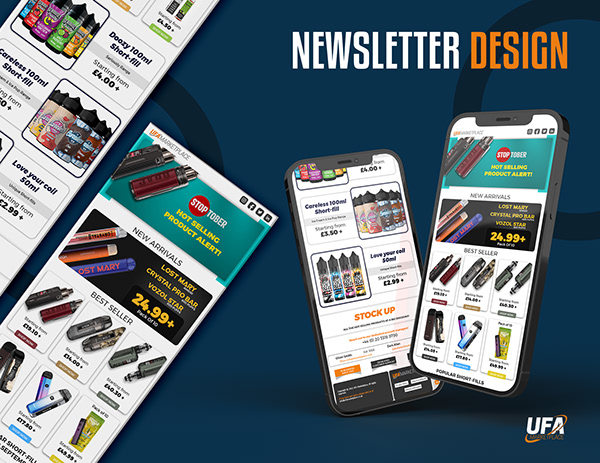 Newsletter Design | UFA Marketplace