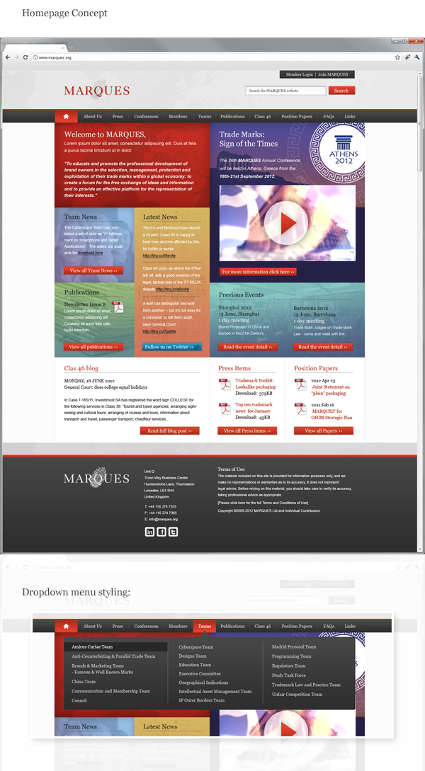 Website Design  design