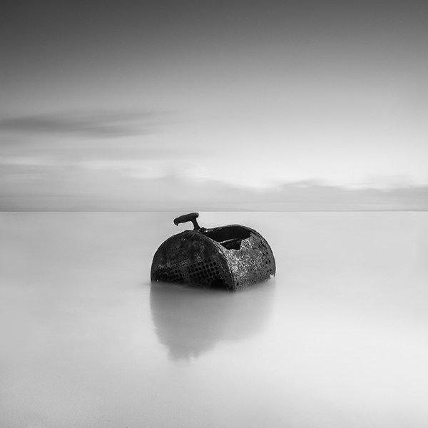Minimalism  Photography black and white christopher macquet pose longue waterscape  square spain