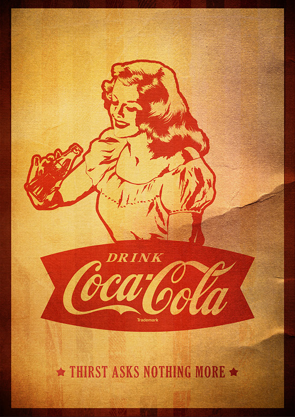 Cocacola Vintage 70