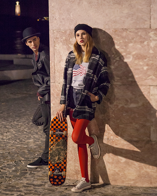 editorial street style magazine CARLOS RODRIGUES models skate Street fashion editorial fashion photography