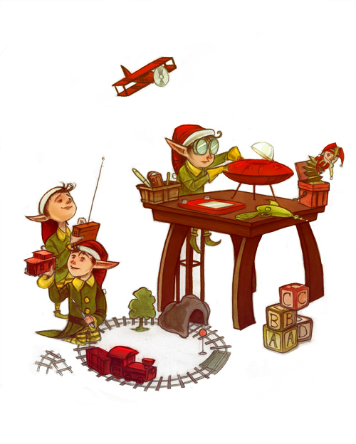 harold elves thank you earth day ILLUSTRATION  aslan rapunzel children's book